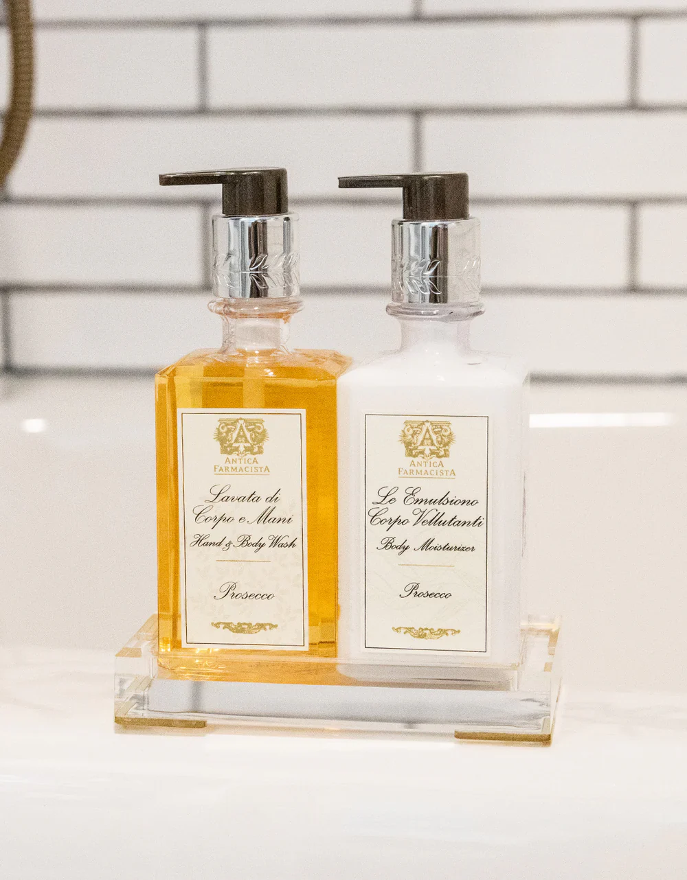 Acrylic Tray for 10oz Hand Wash & Body Moisturizer - Image 2