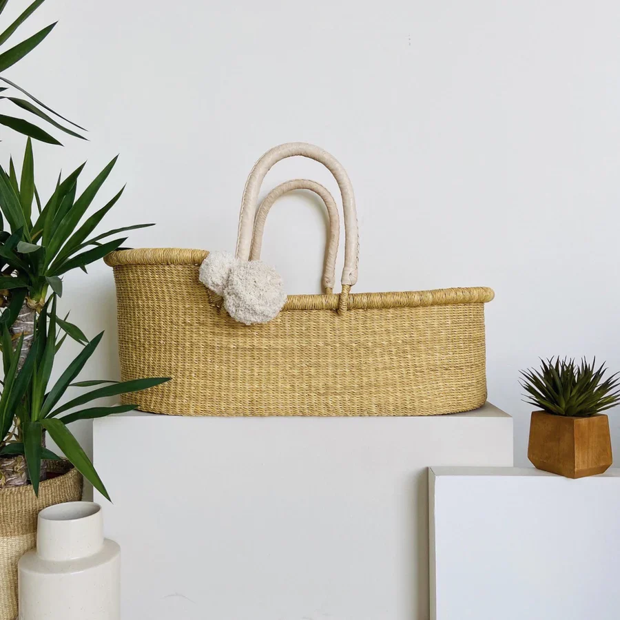 African Moses Basket Bassinet - Image 2