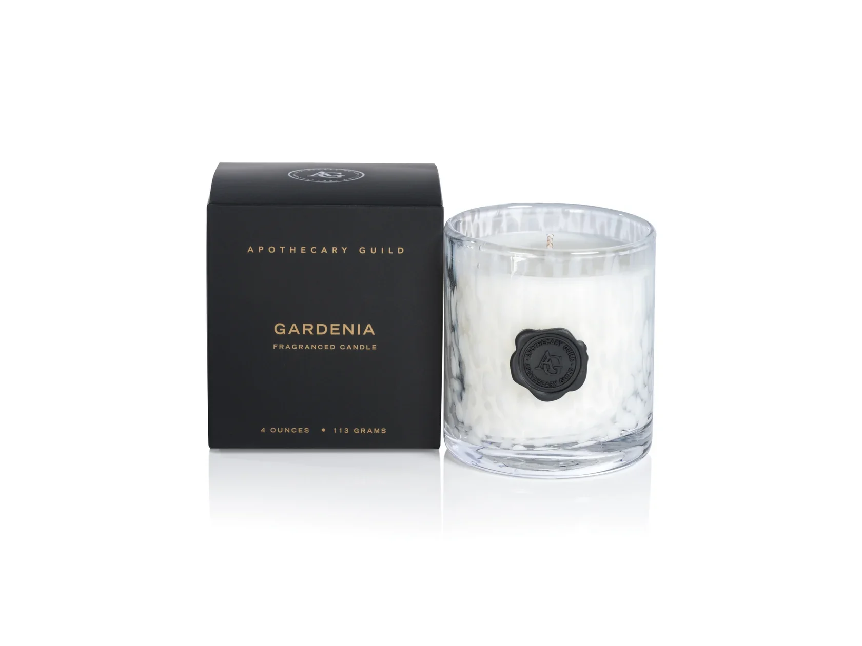 Apothecary Guild Opal Glass Mini Candle Jar in Gift Box - Image 3
