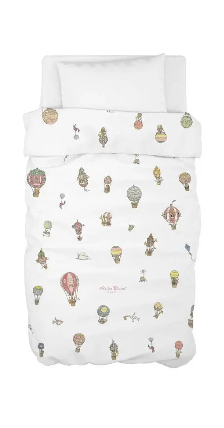 Atelier Choux Hot Air Balloons Duvet Cover Twin - Image 2