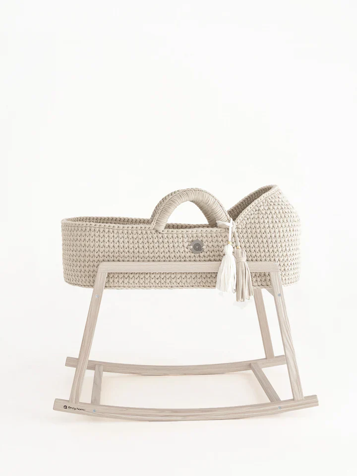 Baby Moses Basket with Round Hood - Standard - Image 2