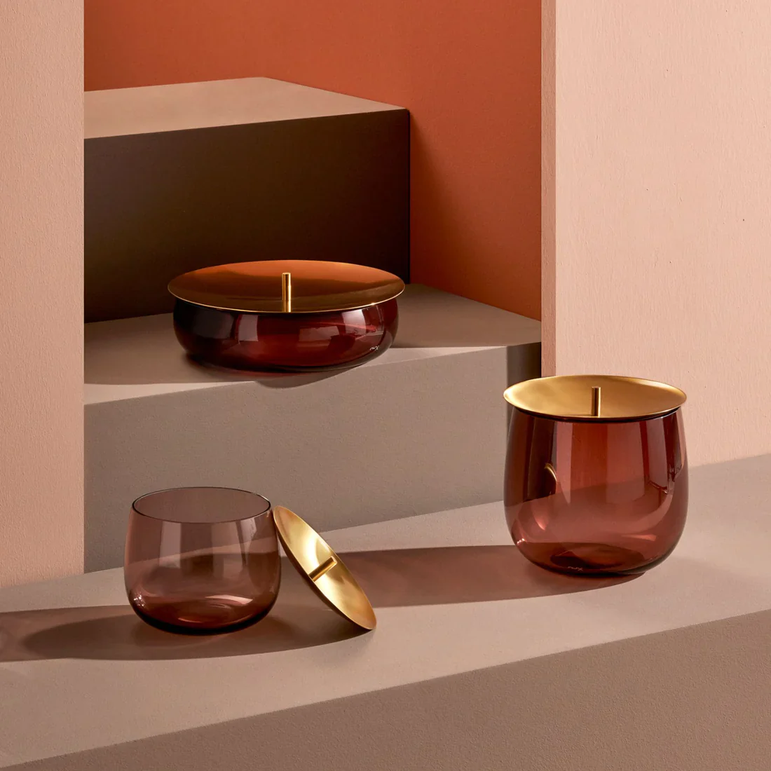 Beret Storage Box With Brass Lid - Image 4