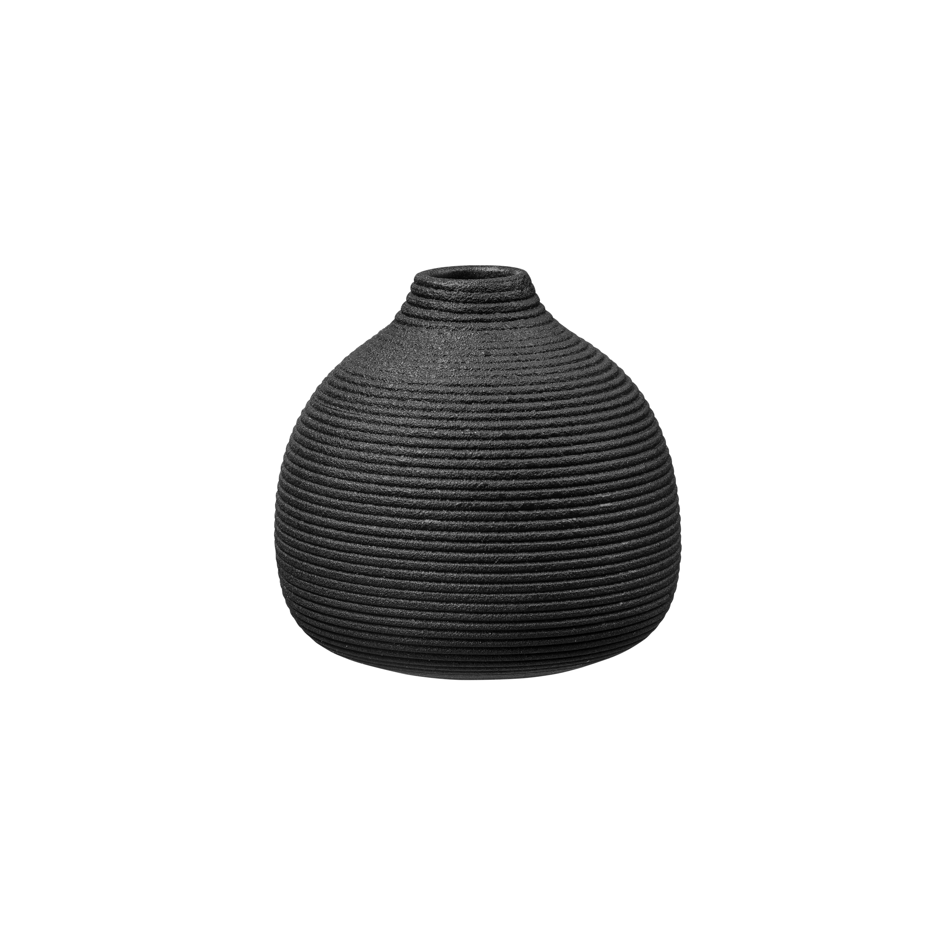 Black Matte Vase - Image 2