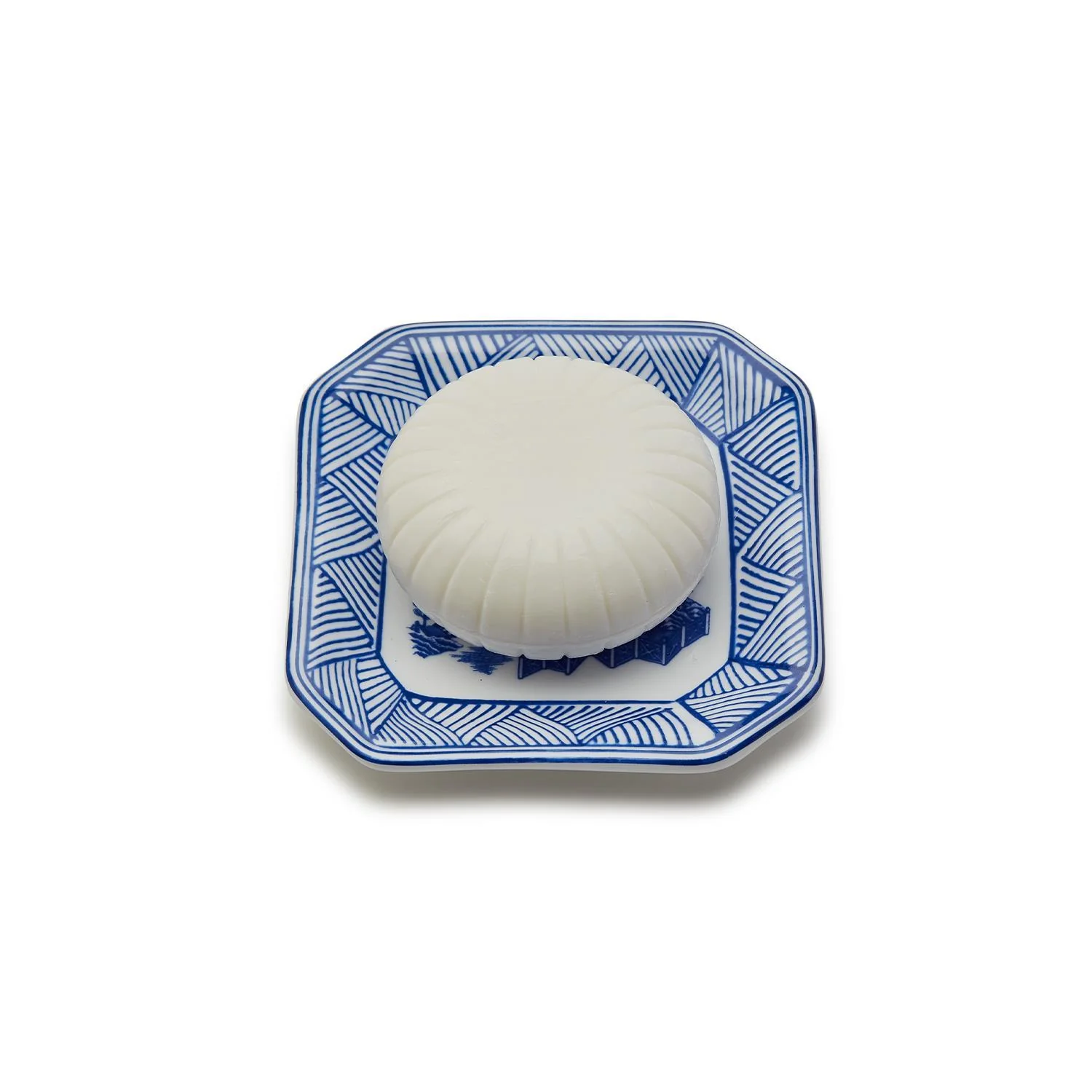 Scented French Milled Soap with Porcelain Tray - Image 2
