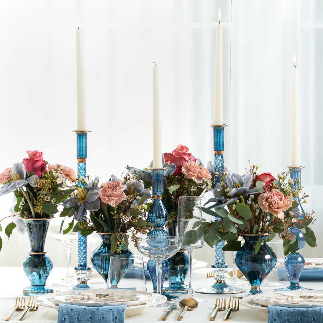 Kim Seybert Braid Candlestick - Image 4