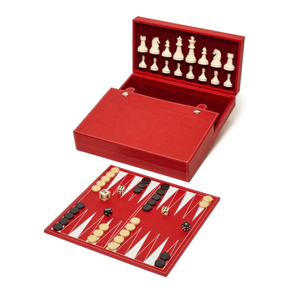 Bryson Backgammon and Chess Set - Image 4
