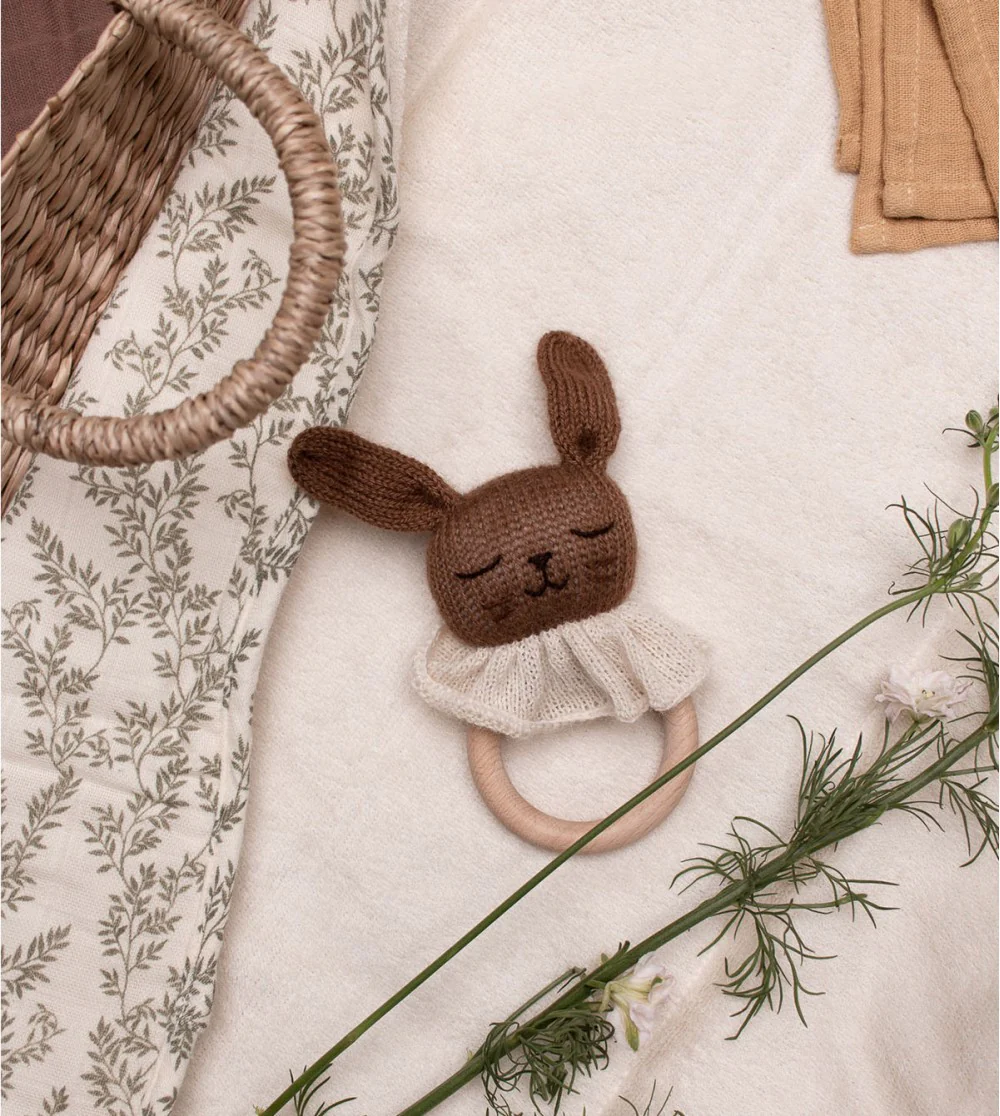 Bunny Teething Ring - Image 2