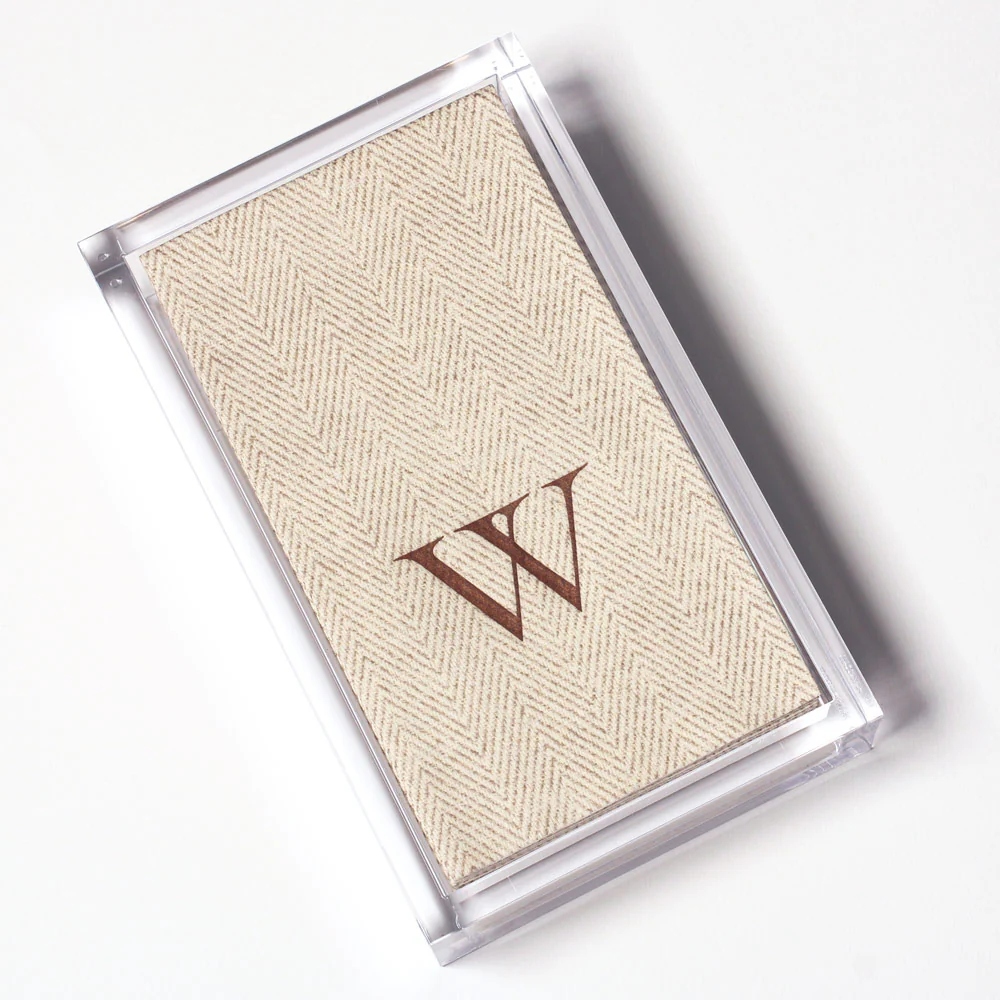 Caspari Airlaid Napkins Jute - Image 27