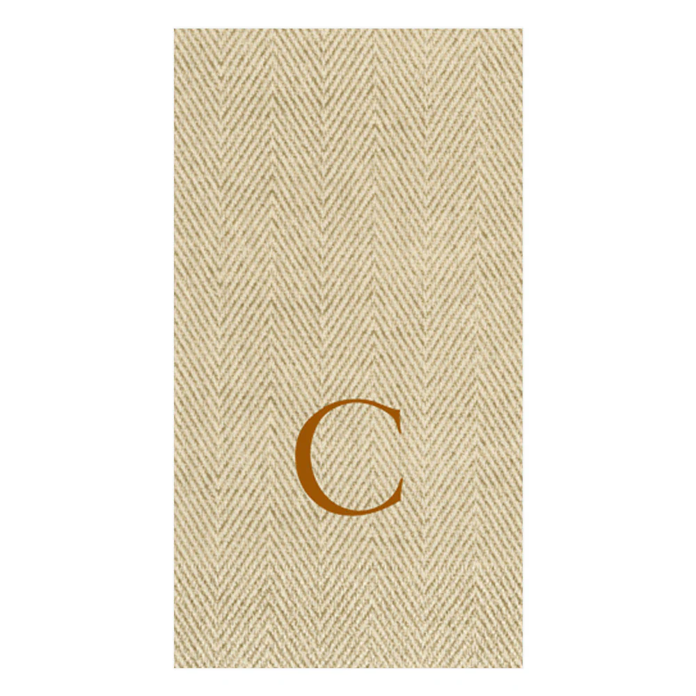 Caspari Airlaid Napkins Jute - Image 3