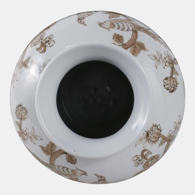 Chinoiserie Bird & Vines Vase - Image 6