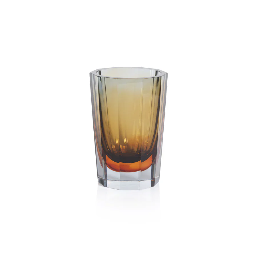 Corvatsch Amber and Smoke Tonal Vase - Image 3