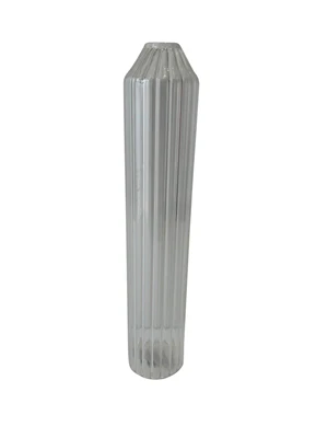 Decorative Clear Glass Vase - Image 3