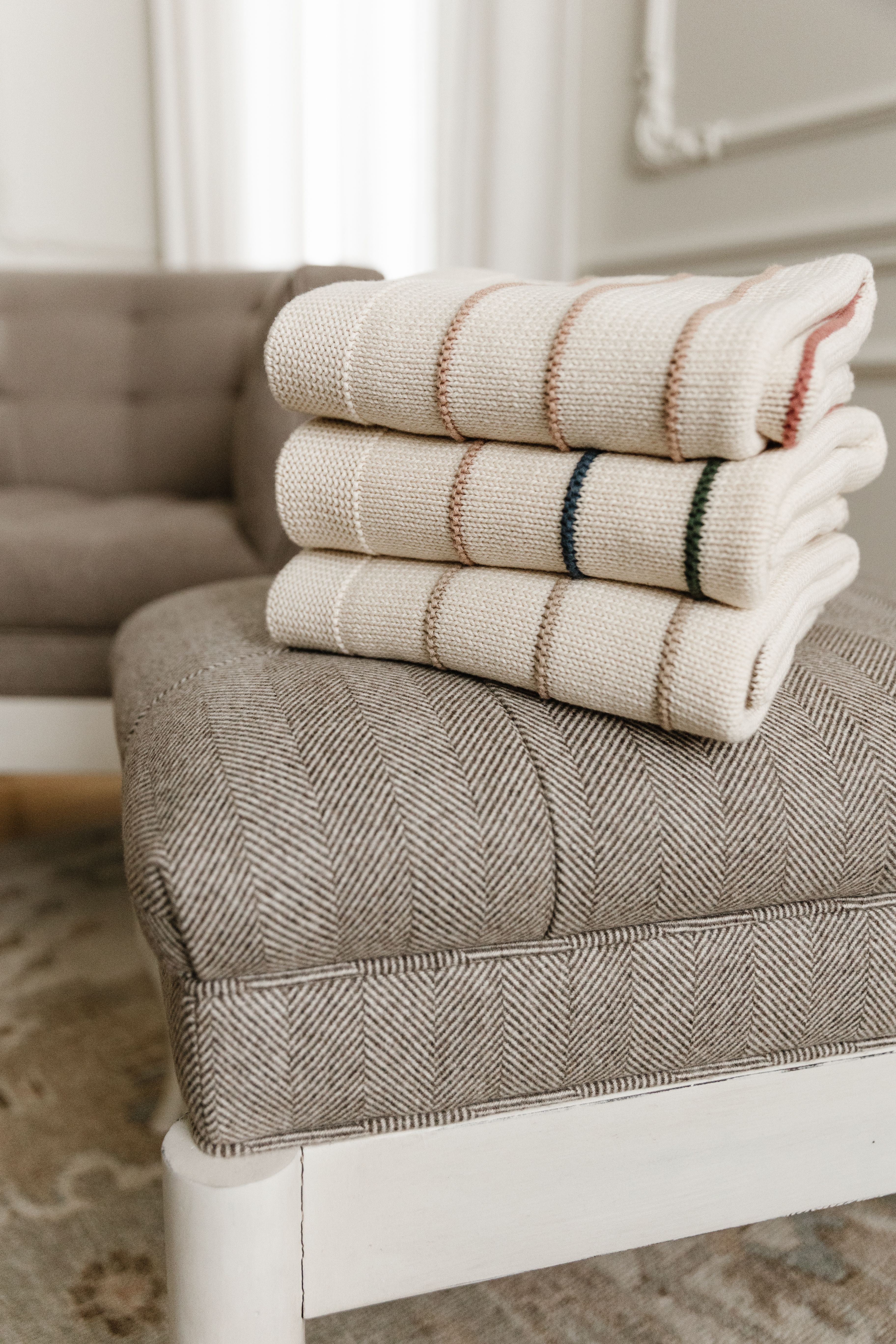 DH Bande Blanket Linen - Image 4
