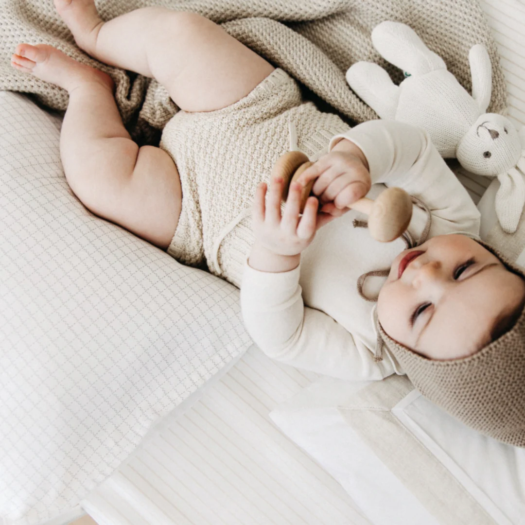 DH Brunello Sand Baby Blanket - Image 3