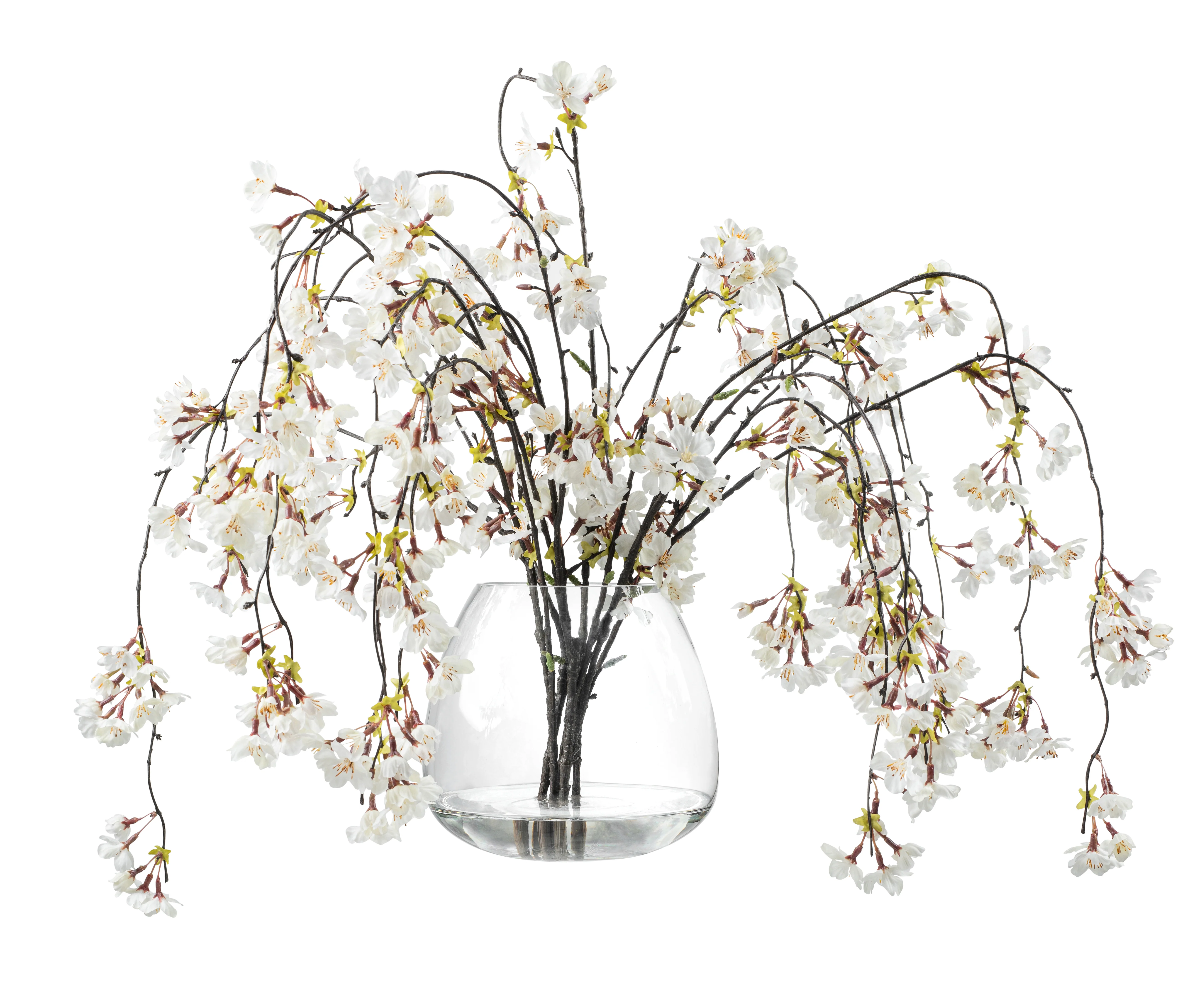 DH Cherry Blossom Glass Vase