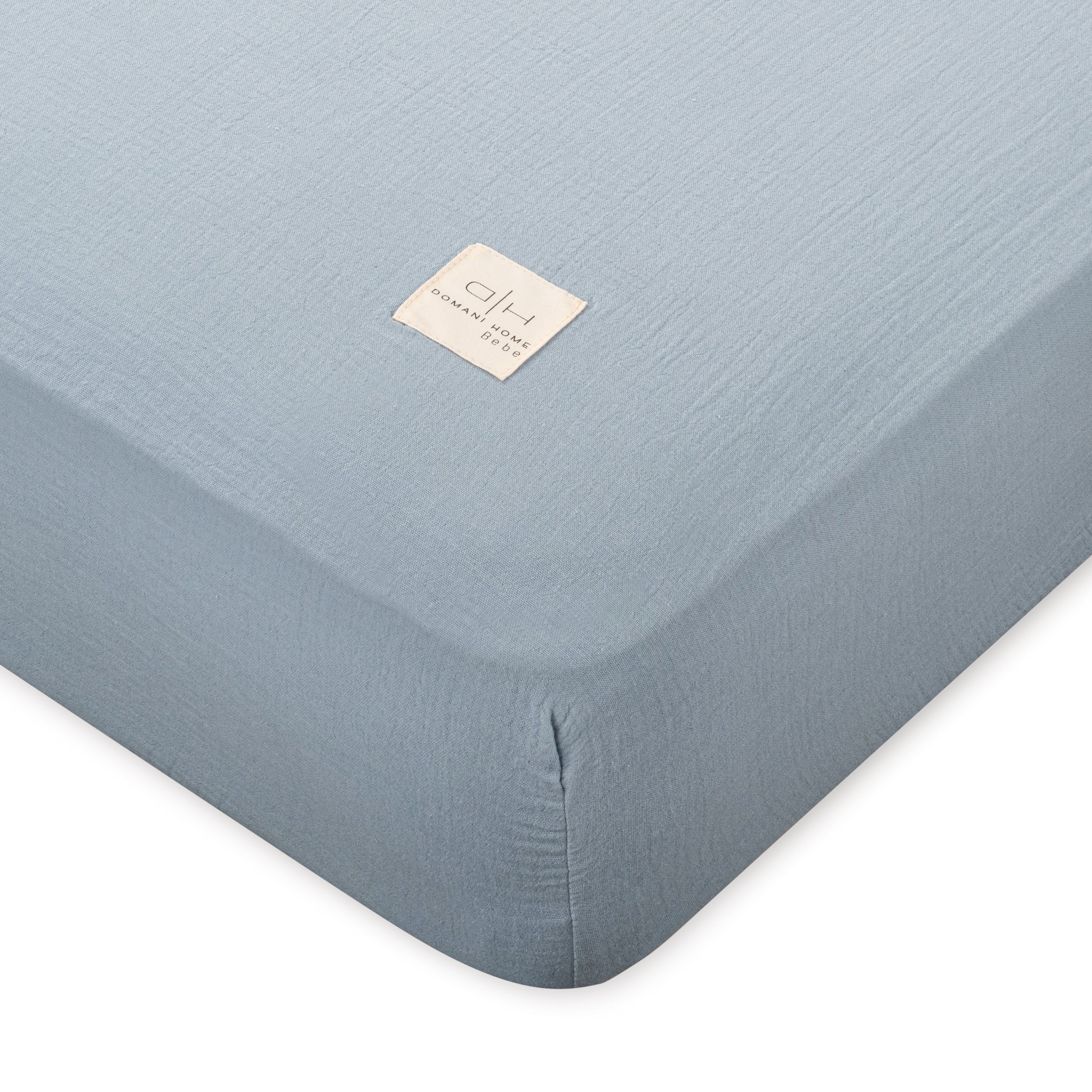 DH Gauze Linen Crib Sheet - Image 3