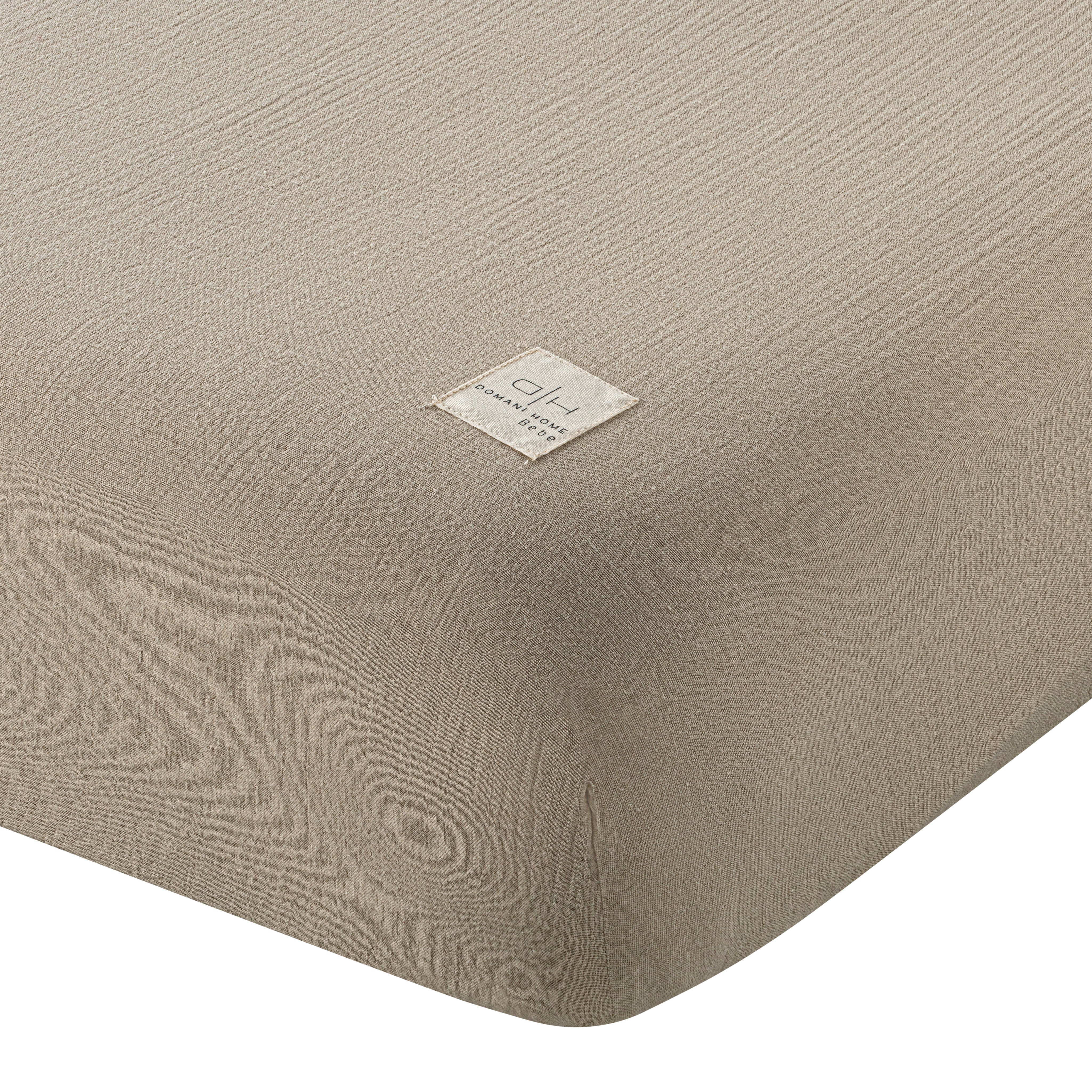 DH Gauze Linen Crib Sheet - Image 4