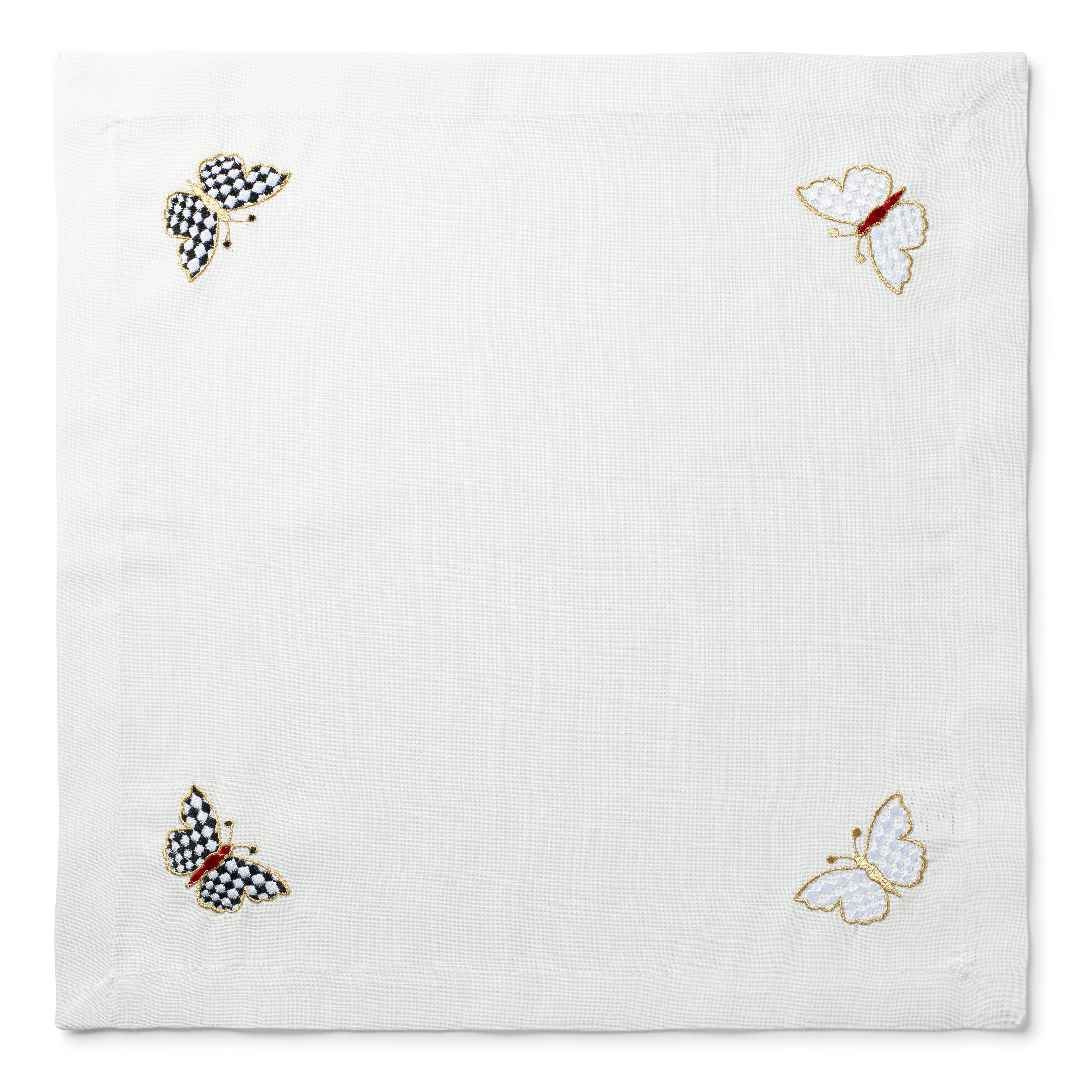 DH Kenzie Hemstitch Napkins Set Of 6 - Image 3