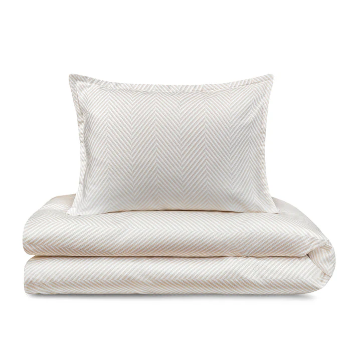 DH Leze Taupe Crib Sheet - Image 3