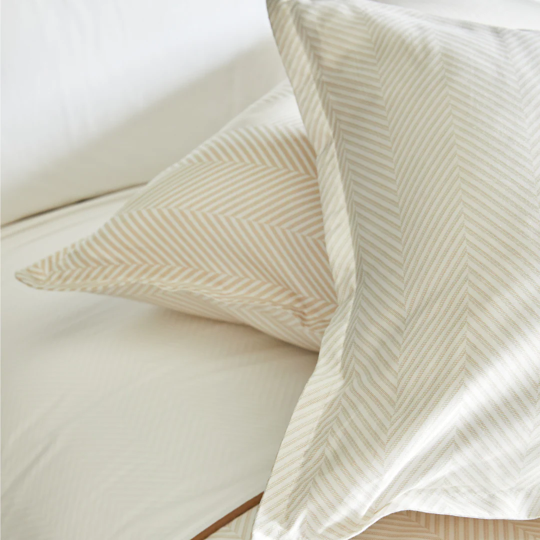 DH Leze Taupe Sham - Image 3