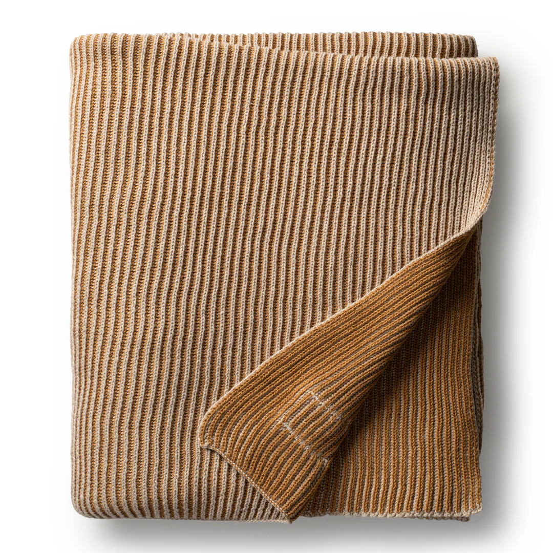 DH Ribbed Knit Throw - Image 2