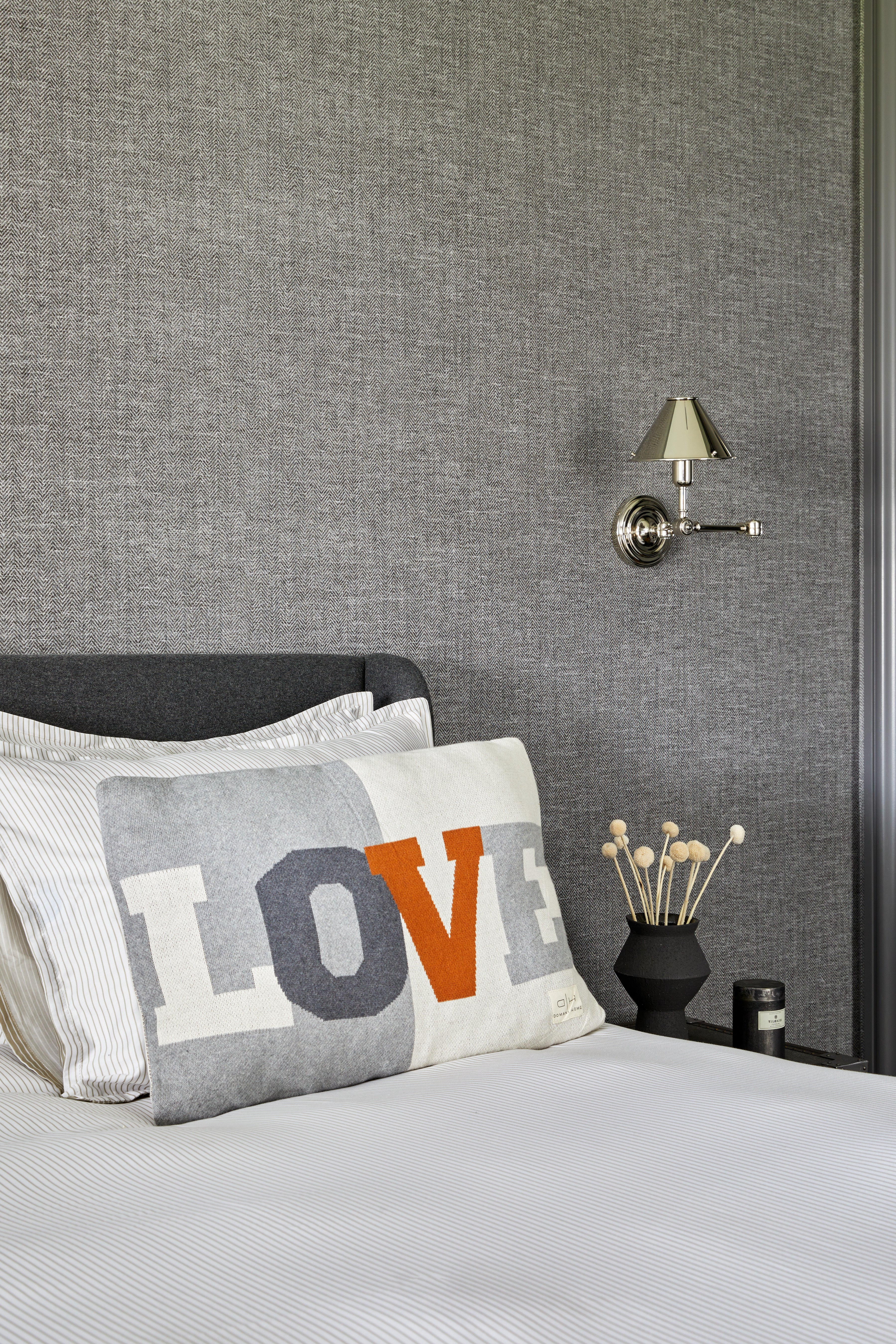 DH Rust Love Pillow - Image 4