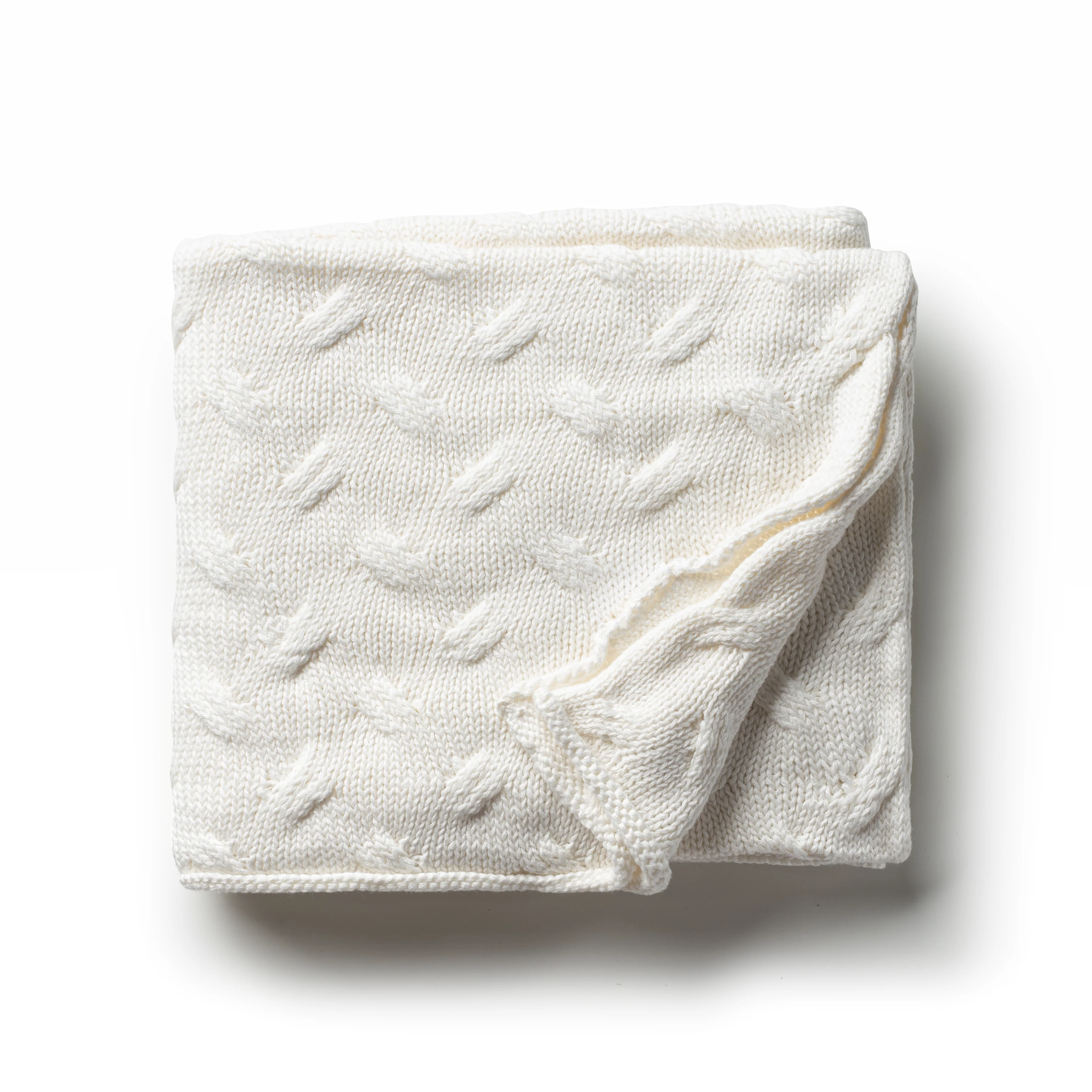 DH Waves Cream Baby Blanket - Image 2