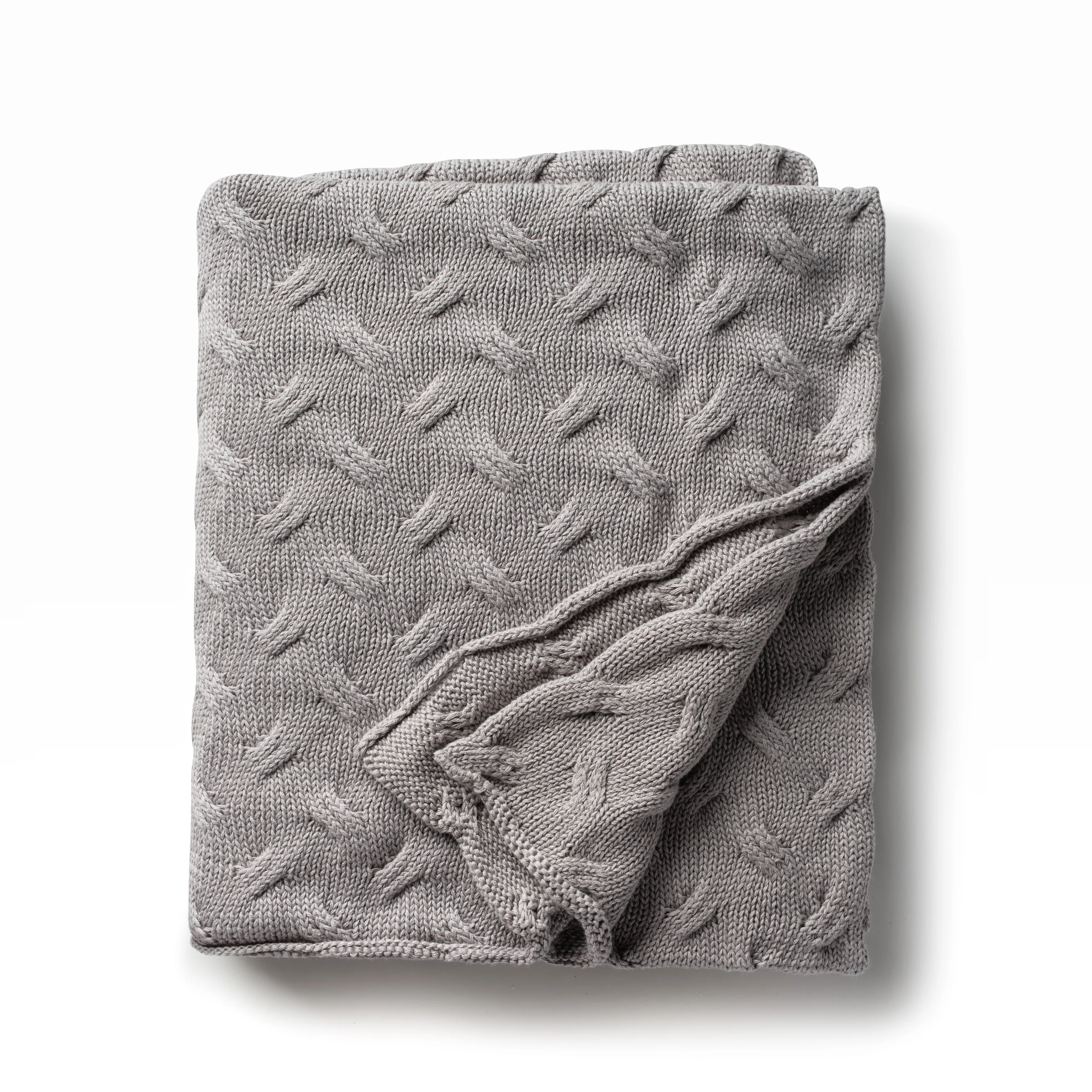 DH Waves Gray Throw - Image 2