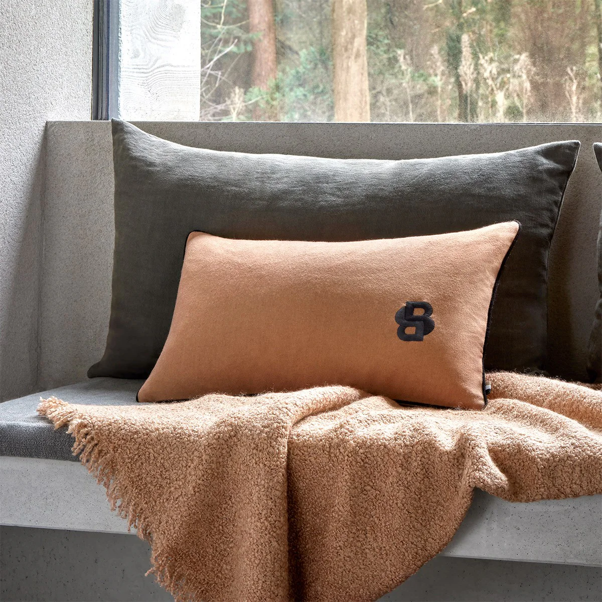 Hugo Boss Double B Decorative Pillow - Image 5