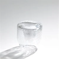 Double Take Vase - Clear Seeded - Image 3