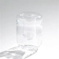 Double Take Vase - Clear Seeded - Image 4