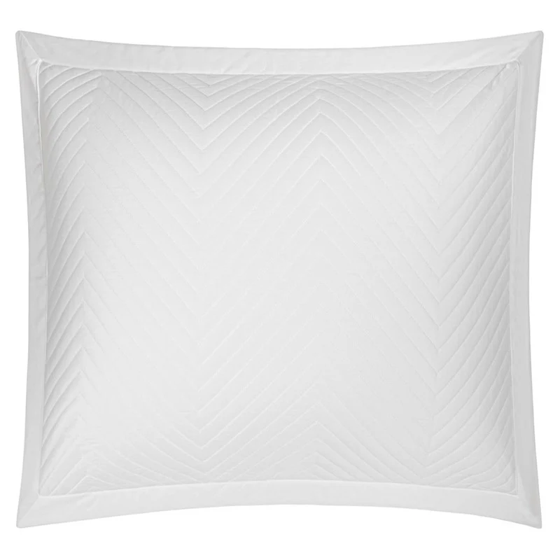 Eloise White Quilted Sham - Image 2