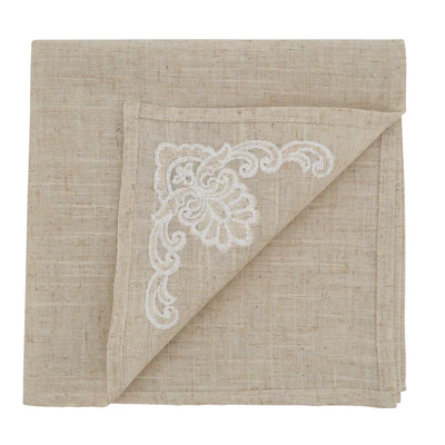 Embroidered Napkin 4 PC - Image 2