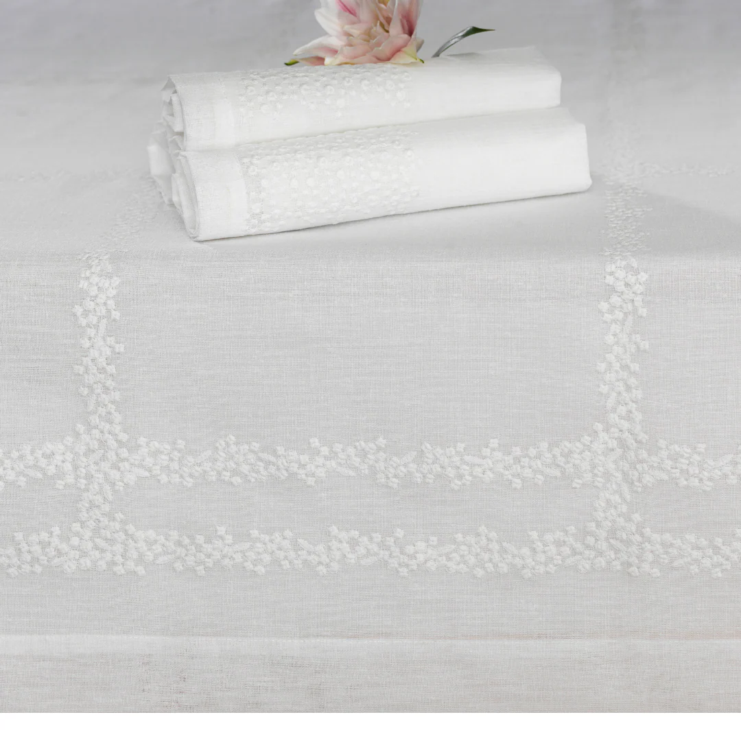 Eminence Embroidered Tablecloth - Image 2