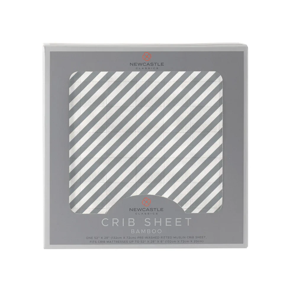Finley Stripe Crib Sheet