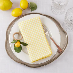 Gingham Napkin Set Of 4 - Image 2
