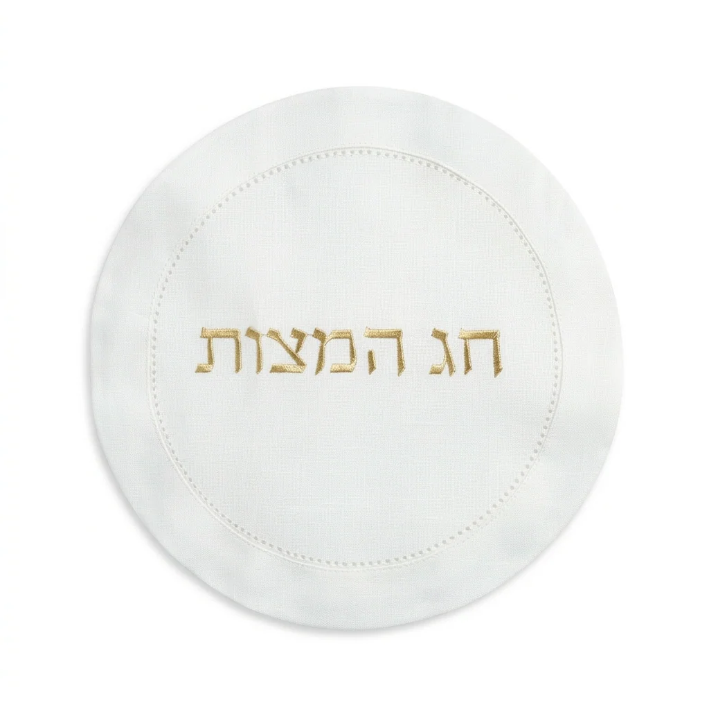 Hemstitch Matza Cover 13"