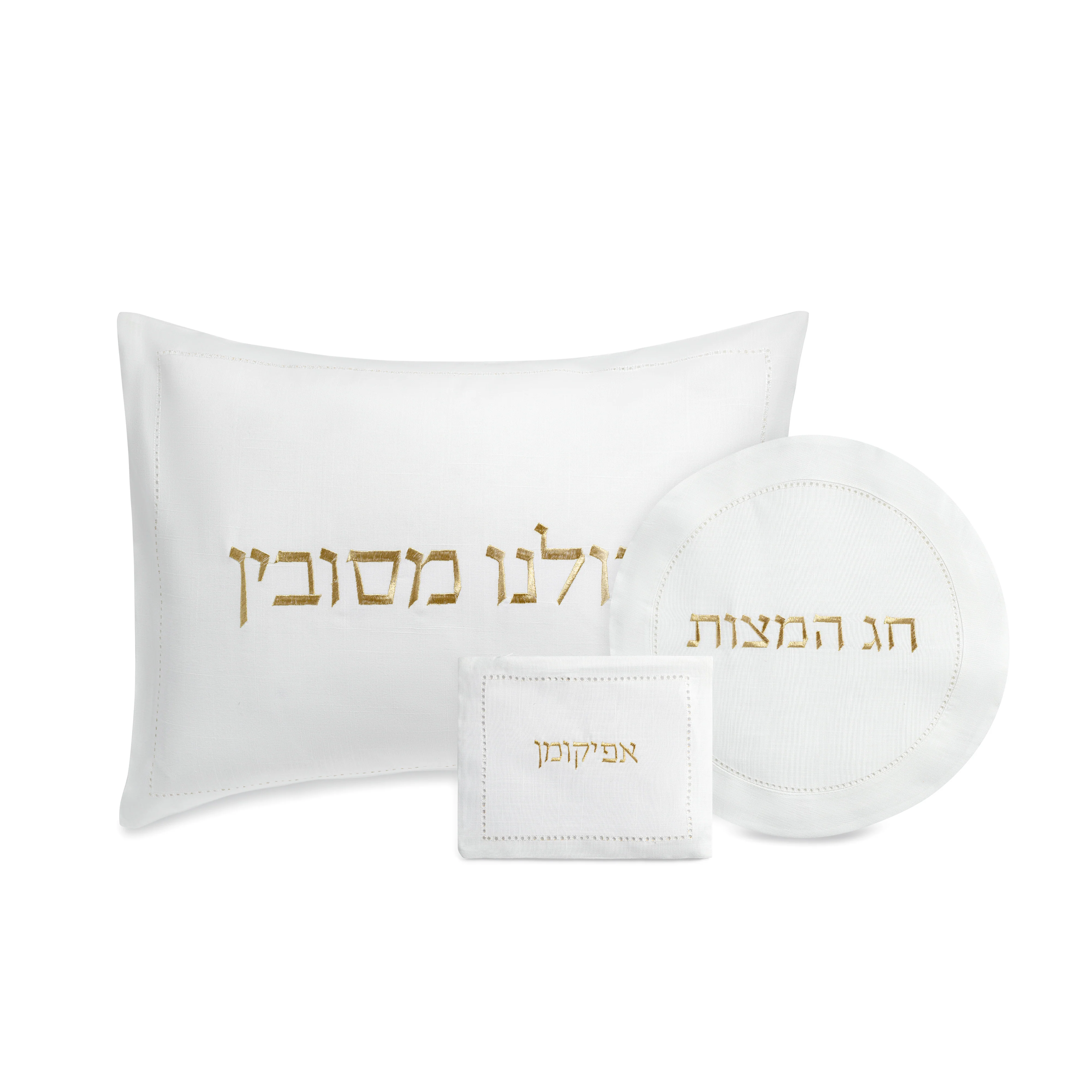 Hemstitch Pesach Set
