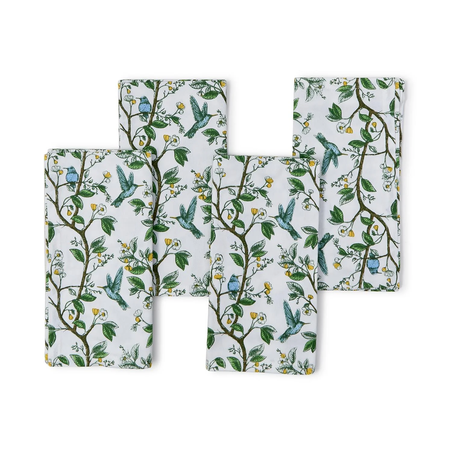 Hummingbird Cloth Napkins Set of 4