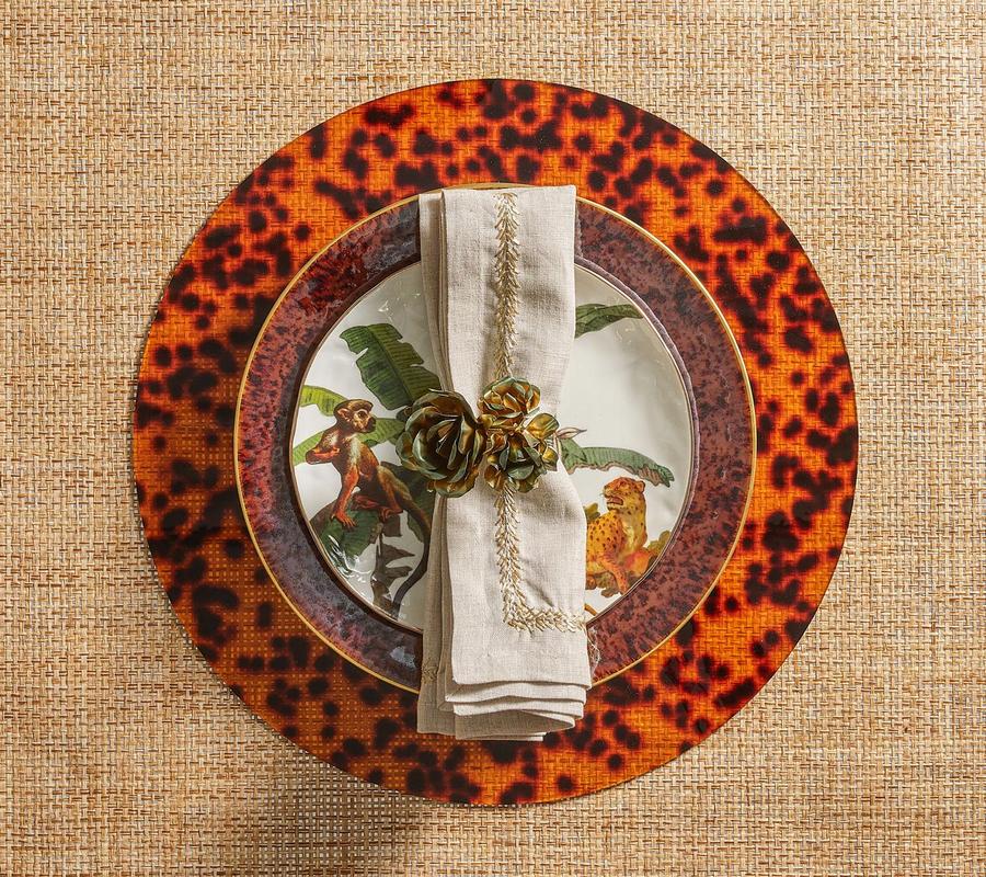 Kim Seybert Jardin Natural Napkin - Image 2