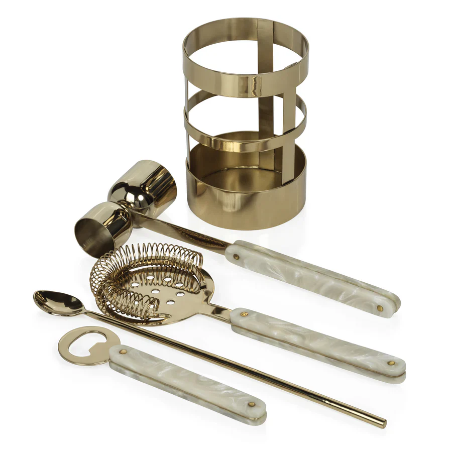 Knightsbridge 5 Piece Bar Set - Image 2