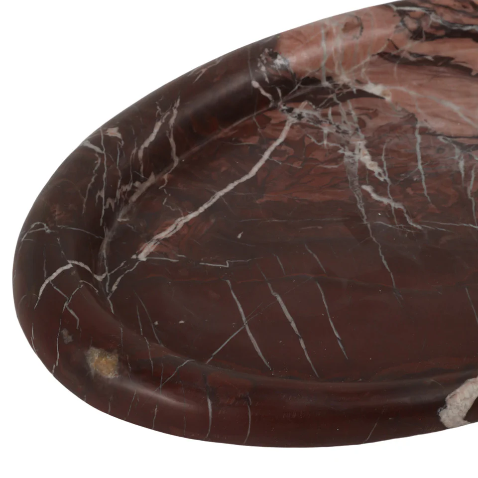 Kramer Red Marble Tray - Image 3
