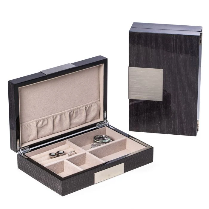 Lacquered Wood Prince Valet Box