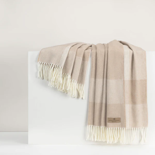 Landsdown Under Hampton Plaid Herringbone Throw - Image 2
