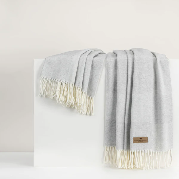 Landsdown Under Hampton Plaid Herringbone Throw - Image 7