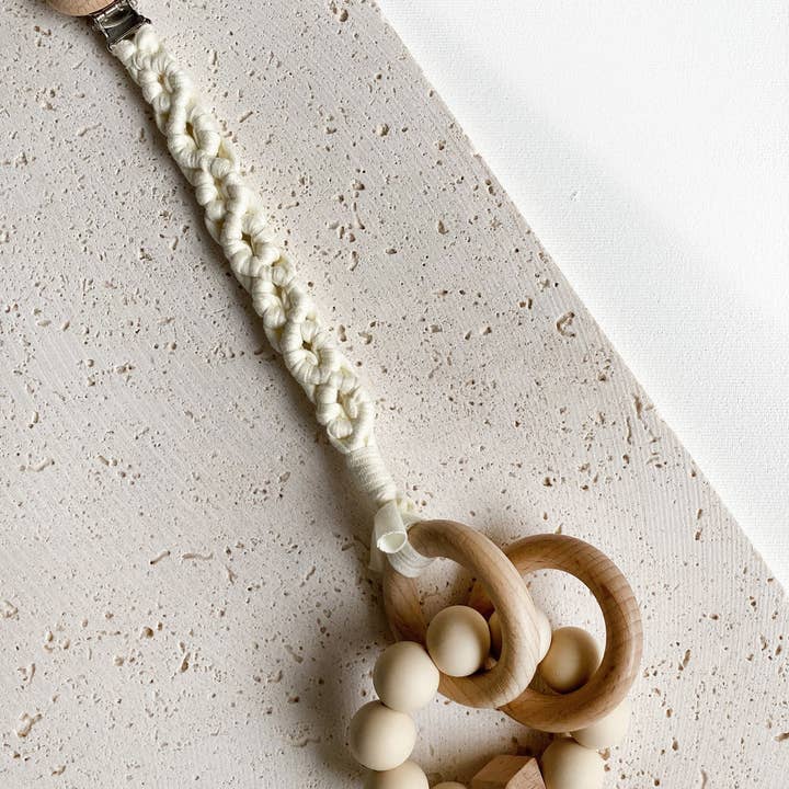Macrame Pacifier Holder - Image 3