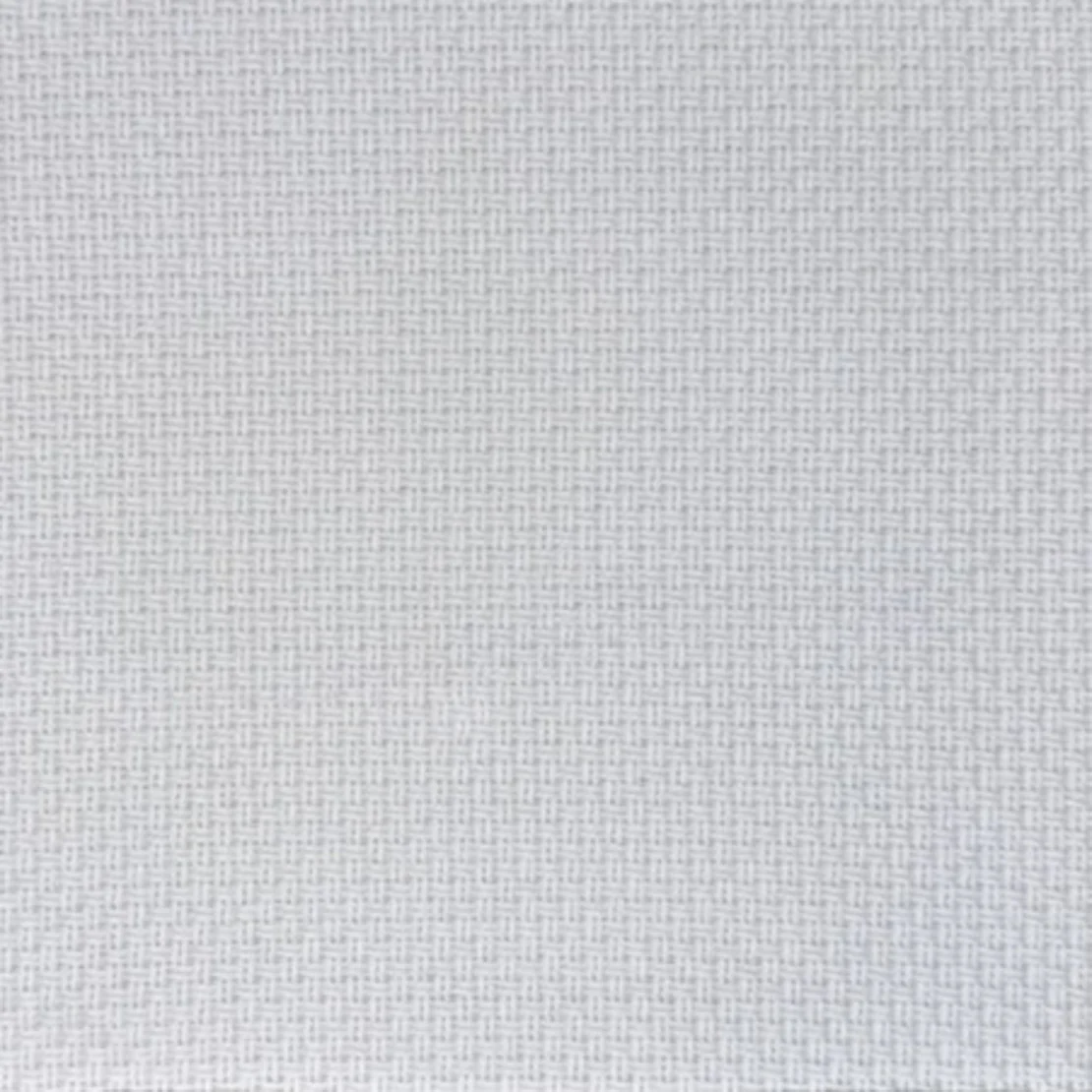 Magnificent Basketweave Woven White Tablecloth - Image 2