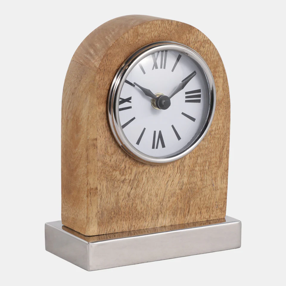 Mango Wood Clock - Image 2