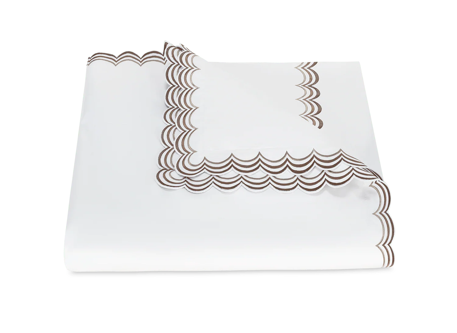 Matouk Stella Duvet Cover