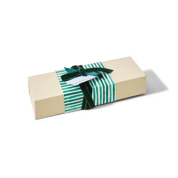 Skeem Merriment Brass Matchbox with Evergreen Tassel - Image 3